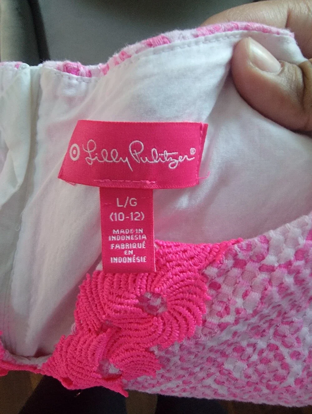Lilly Pulitzer bright pink